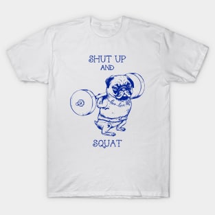 Pug Squats T-Shirt